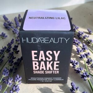 Huda Easy Bake Shade Shifter Neutralizing Lilac | 0.03 Oz | Rare!!!.